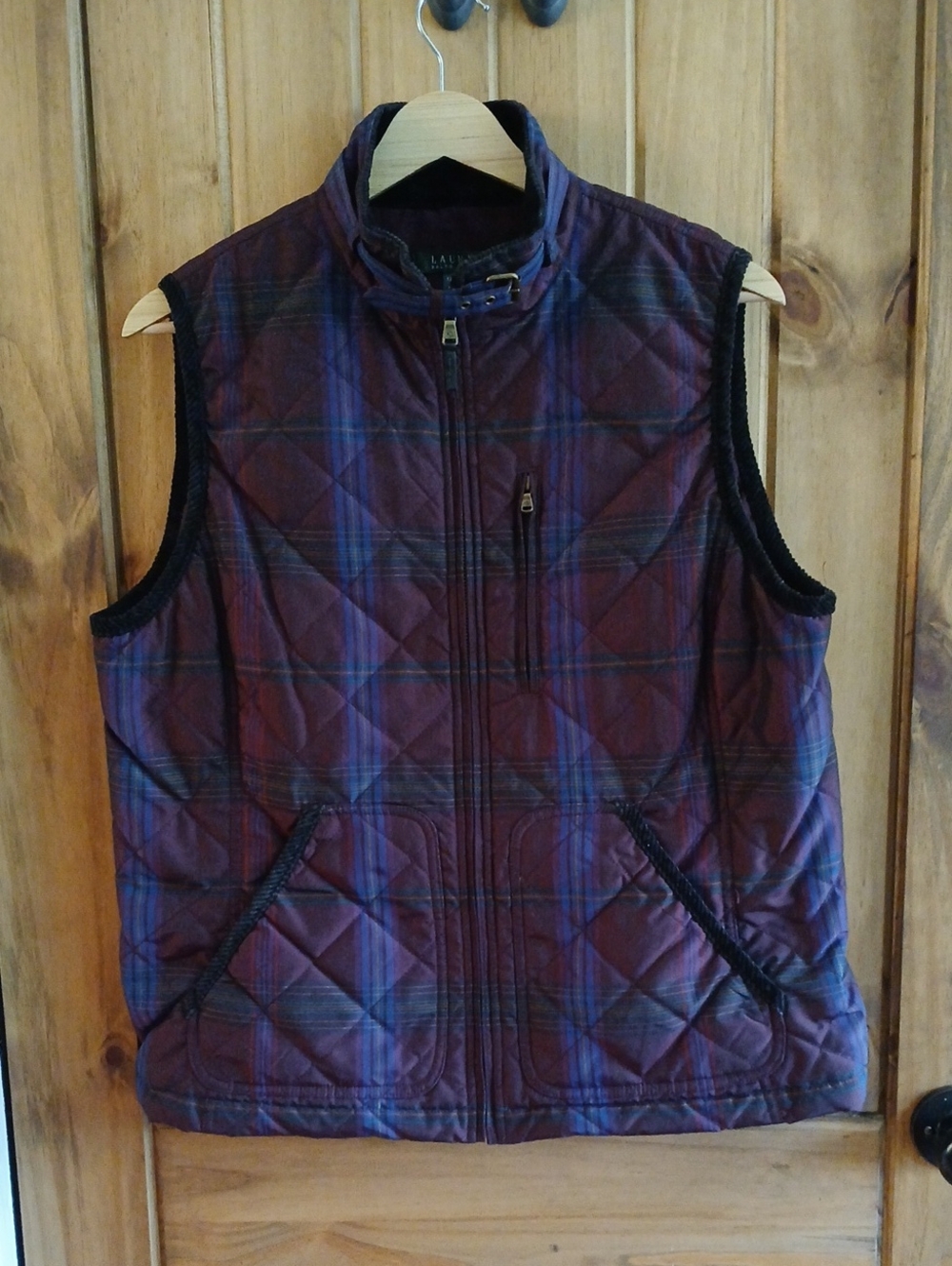 Womens Lauren Ralph Lauren Quilted Vest - XL